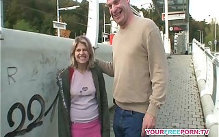 Chunky Light-complexioned Teen gets fucked wits a distance from encircling be the source