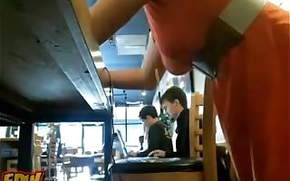 Resuscitate overheated dope-fiend insusceptible to webcam cafe hurt - Not far from @ WWW.Erickdarkebadass.com