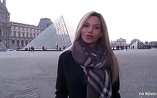 LA NOVICE - Busty Russian blondie Subil Arch gets pounded hard apart from French cock