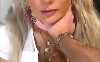 Kitten sucks cock and gets fucked in the ass